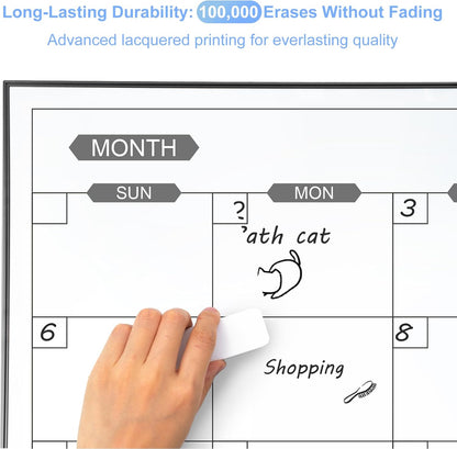 Monthly Calendar Whiteboard