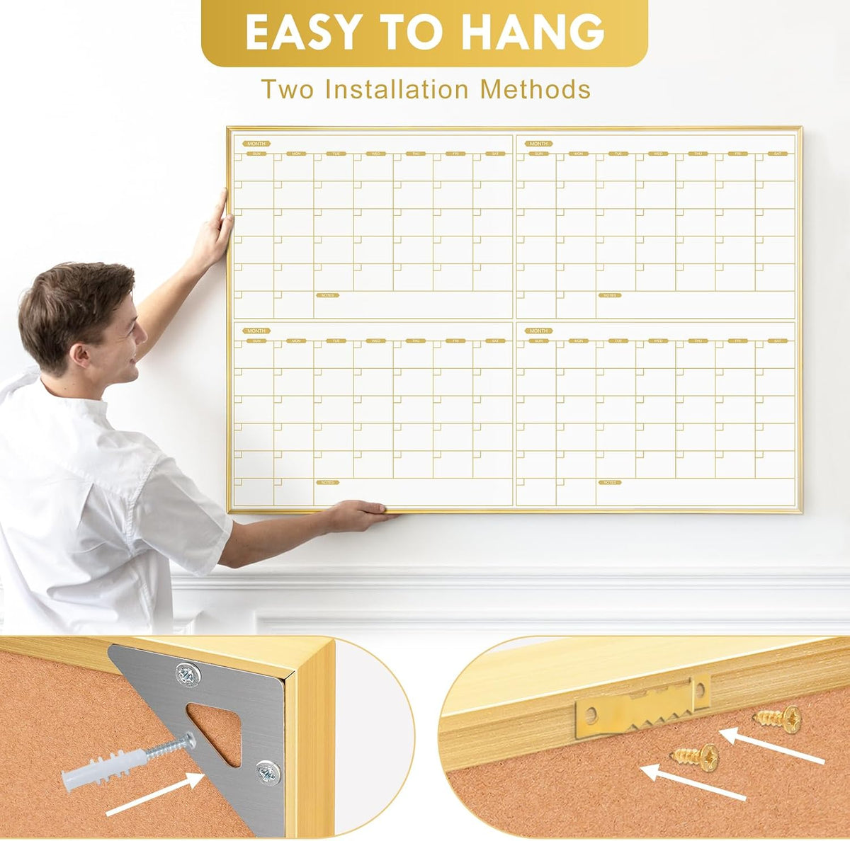 Monthly Calendar Whiteboard