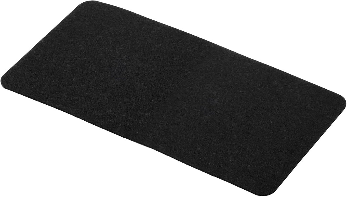24"x12" Desk Mat Protector, Felt Dual Side Mouse Pad Writing Mat for Office Home, Gray