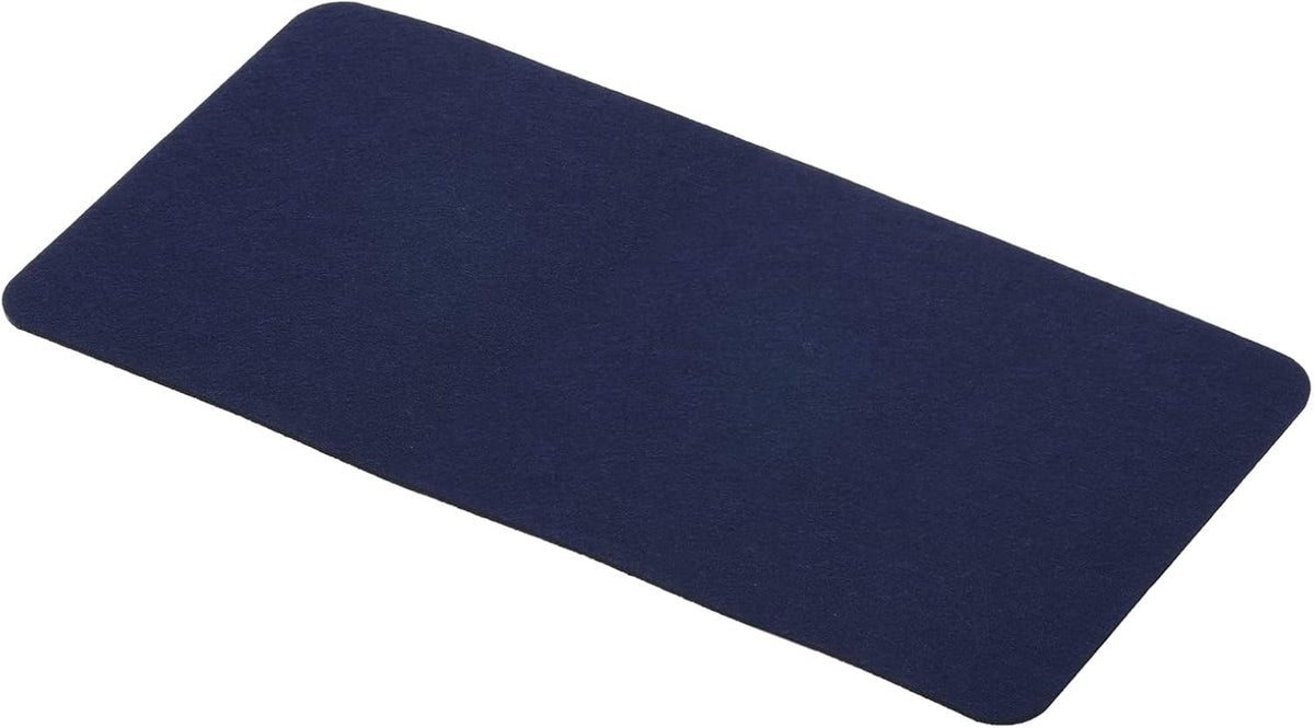 24"x12" Desk Mat Protector, Felt Dual Side Mouse Pad Writing Mat for Office Home, Gray