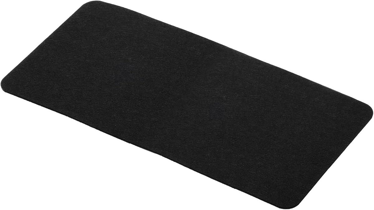 24"x12" Desk Mat Protector, Felt Dual Side Mouse Pad Writing Mat for Office Home, Gray