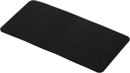 24"x12" Desk Mat Protector, Felt Dual Side Mouse Pad Writing Mat for Office Home, Gray