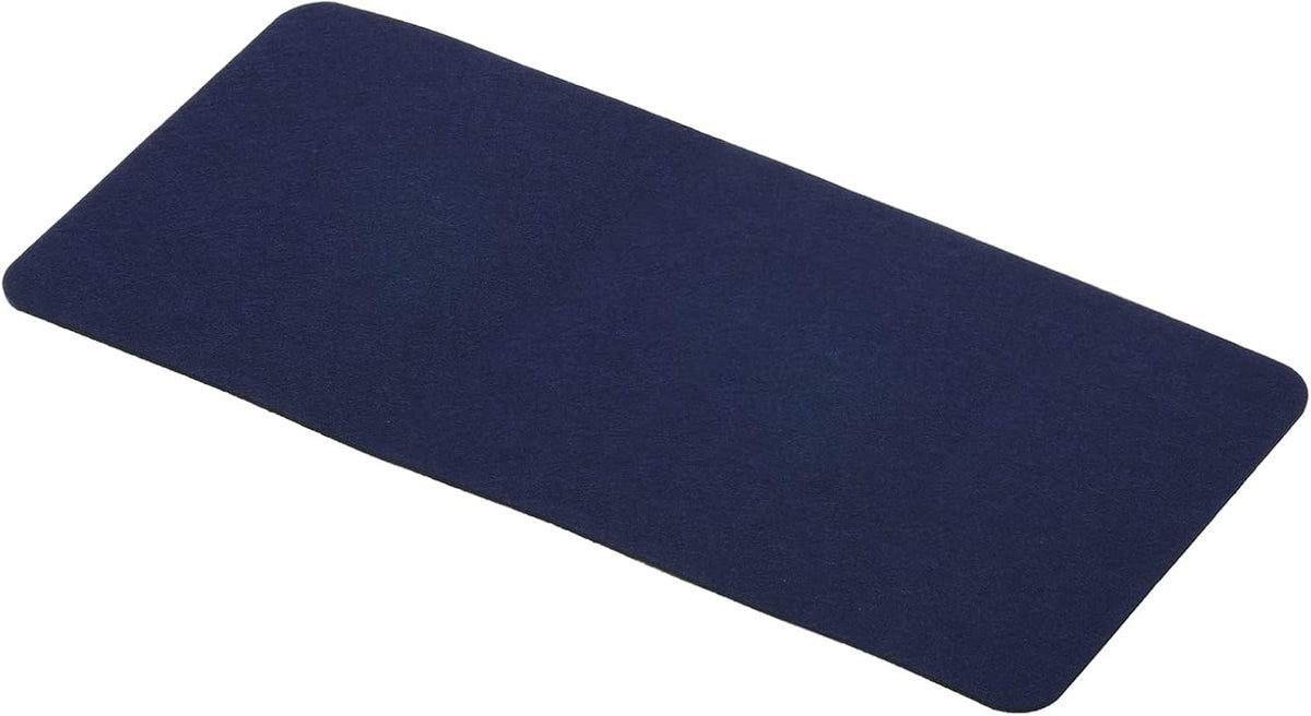 24"x12" Desk Mat Protector, Felt Dual Side Mouse Pad Writing Mat for Office Home, Gray
