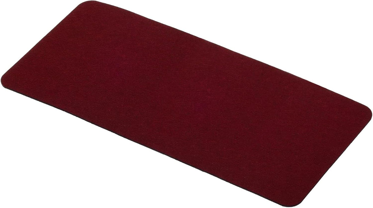 24"x12" Desk Mat Protector, Felt Dual Side Mouse Pad Writing Mat for Office Home, Gray