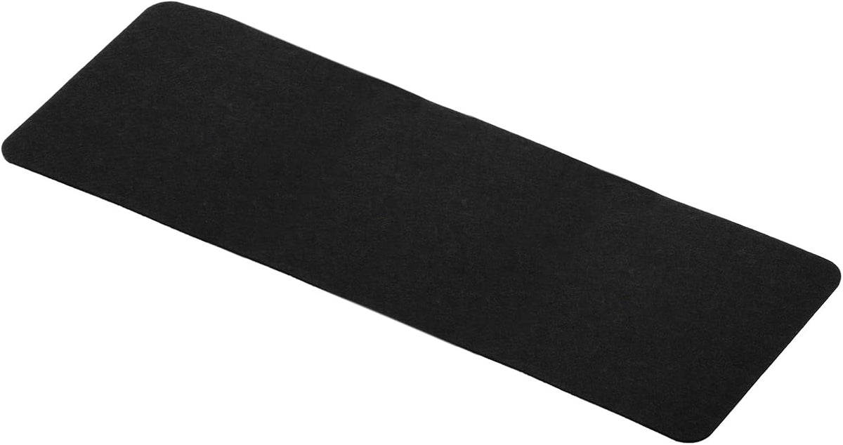 24"x12" Desk Mat Protector, Felt Dual Side Mouse Pad Writing Mat for Office Home, Gray