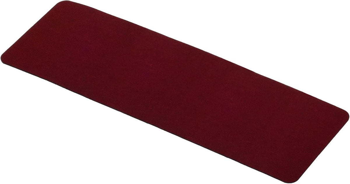 24"x12" Desk Mat Protector, Felt Dual Side Mouse Pad Writing Mat for Office Home, Gray