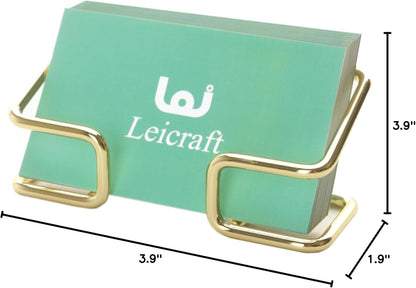 Business Card Holder for Desk, Cute Metal Card Organizers