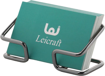 Business Card Holder for Desk, Cute Metal Card Organizers
