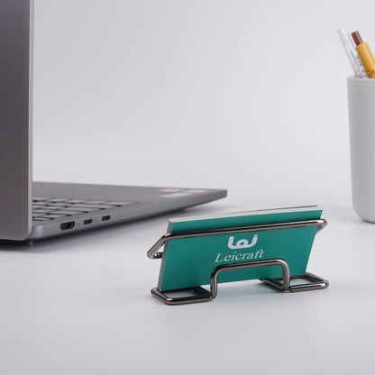 Business Card Holder for Desk, Cute Metal Card Organizers