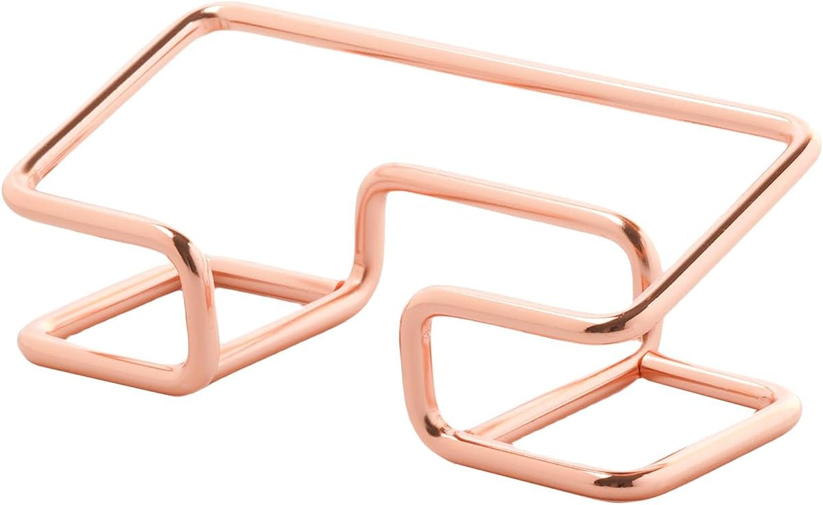 Business Card Holder for Desk, Cute Metal Card Organizers