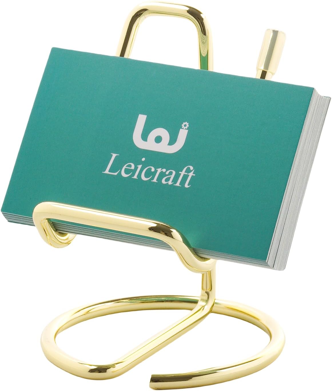 Business Card Holder for Desk, Cute Metal Card Organizers