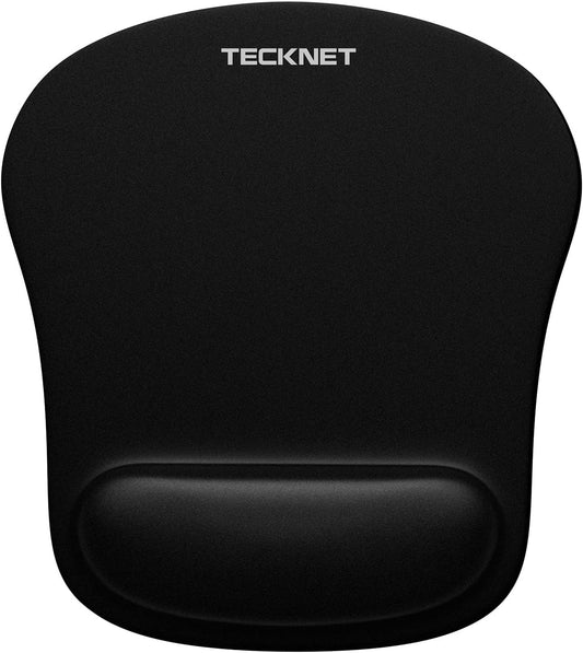 Ergonomic Mouse Pad with Wrist Support Black