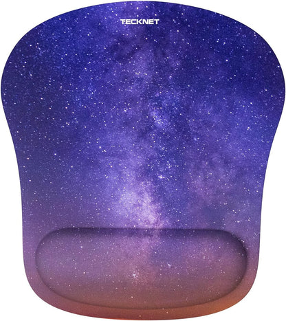 Ergonomic Mouse Pad with Wrist Support Black