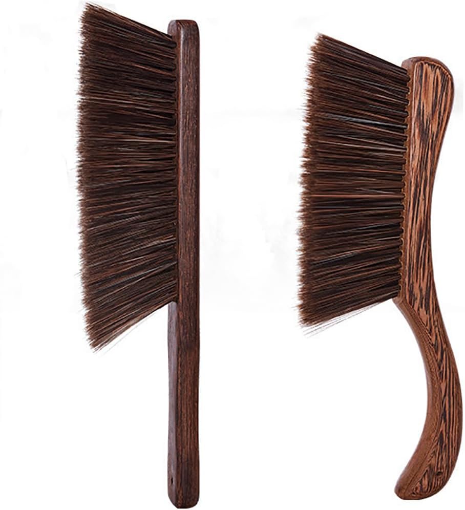 Counter Duster Bed Sheets Debris Cleanin Hand Broom Cleaning Brushes Soft Bristles Dusting Brush for Cleaning Car/Bed/Couch/Draft/Garden/Furniture/Clothes,3PCS