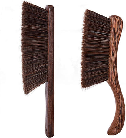 Counter Duster Bed Sheets Debris Cleanin Hand Broom Cleaning Brushes Soft Bristles Dusting Brush for Cleaning Car/Bed/Couch/Draft/Garden/Furniture/Clothes,3PCS
