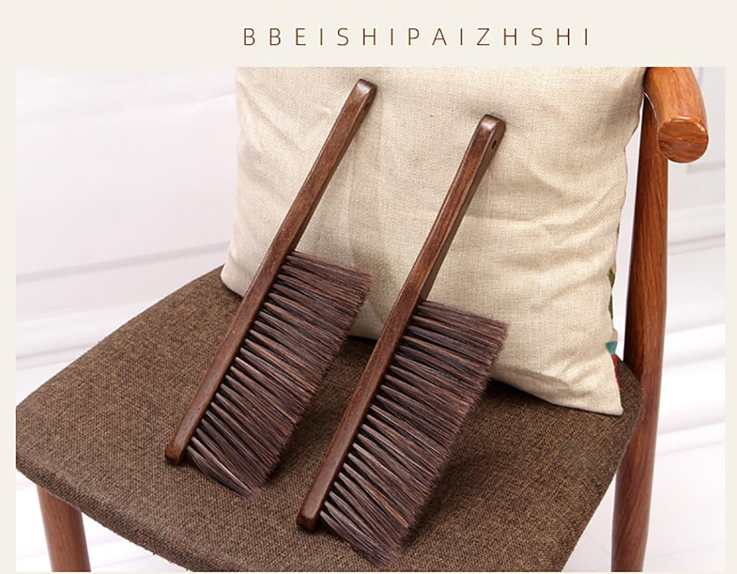 Counter Duster Bed Sheets Debris Cleanin Hand Broom Cleaning Brushes Soft Bristles Dusting Brush for Cleaning Car/Bed/Couch/Draft/Garden/Furniture/Clothes,3PCS