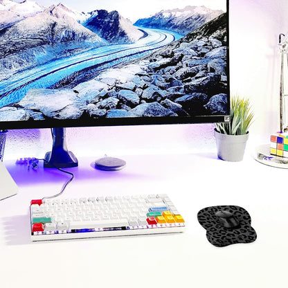 Ergonomic Mouse Pad with Wrist Rest, Memory Foam Support Mousepad
