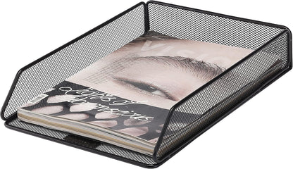 Mesh Desk Organizer, Single Tray Desktop Organizer