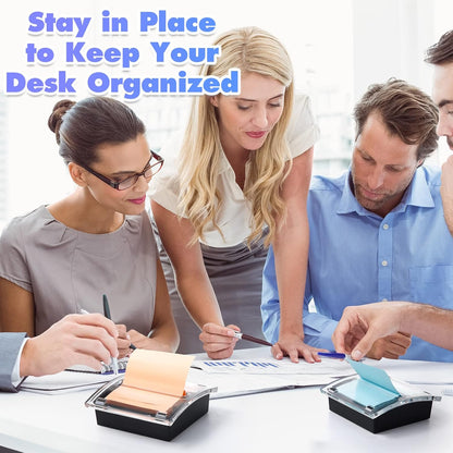 4 Pcs Pop up Sticky Notes Dispenser Sticky Note Holder for Desk
