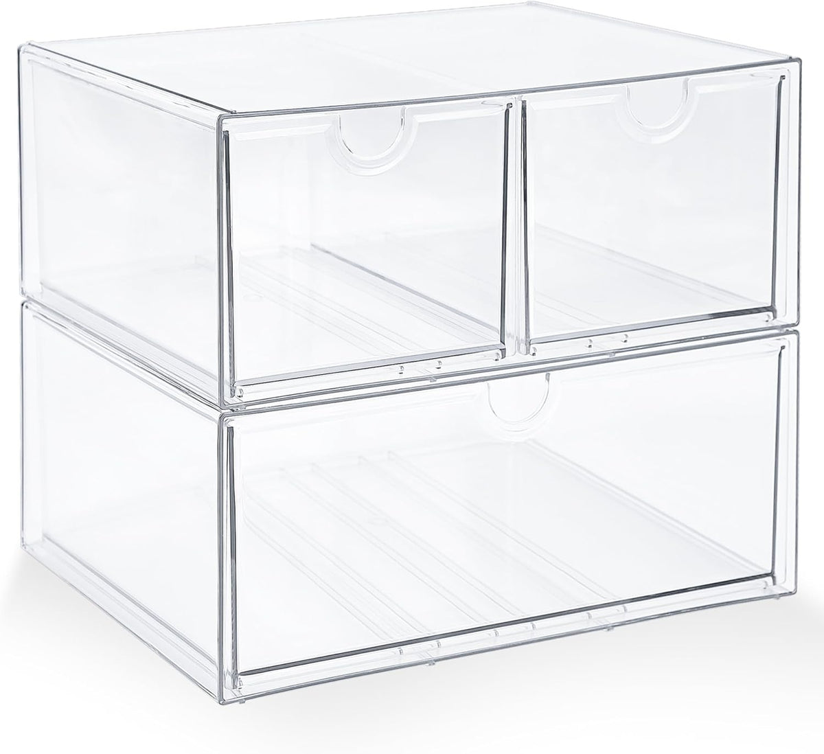 Acrylic Drawer Makeup Organizer with 4 Drawers