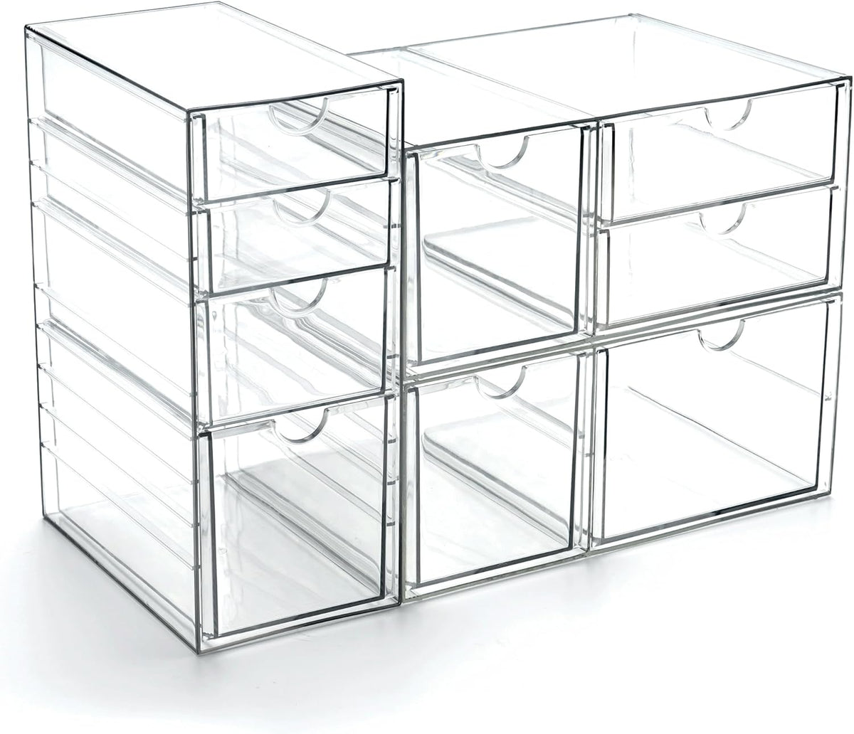 Acrylic Drawer Makeup Organizer with 4 Drawers
