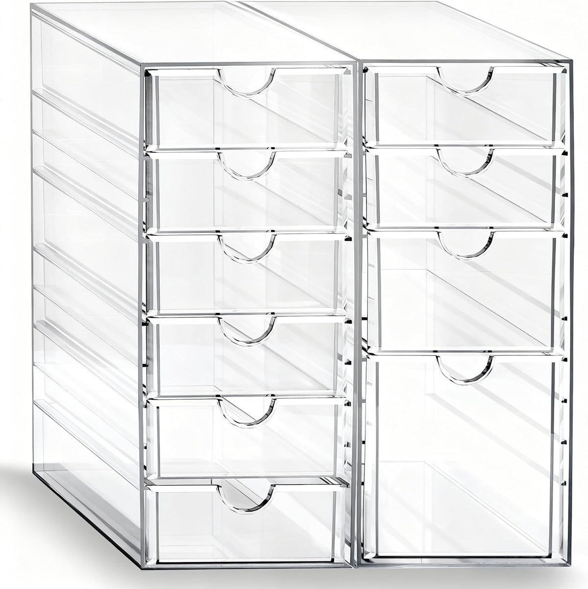 Acrylic Drawer Makeup Organizer with 4 Drawers
