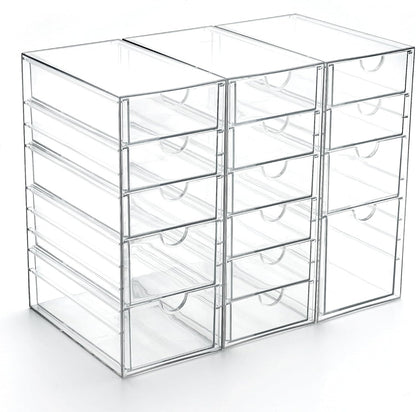 Acrylic Drawer Makeup Organizer with 4 Drawers