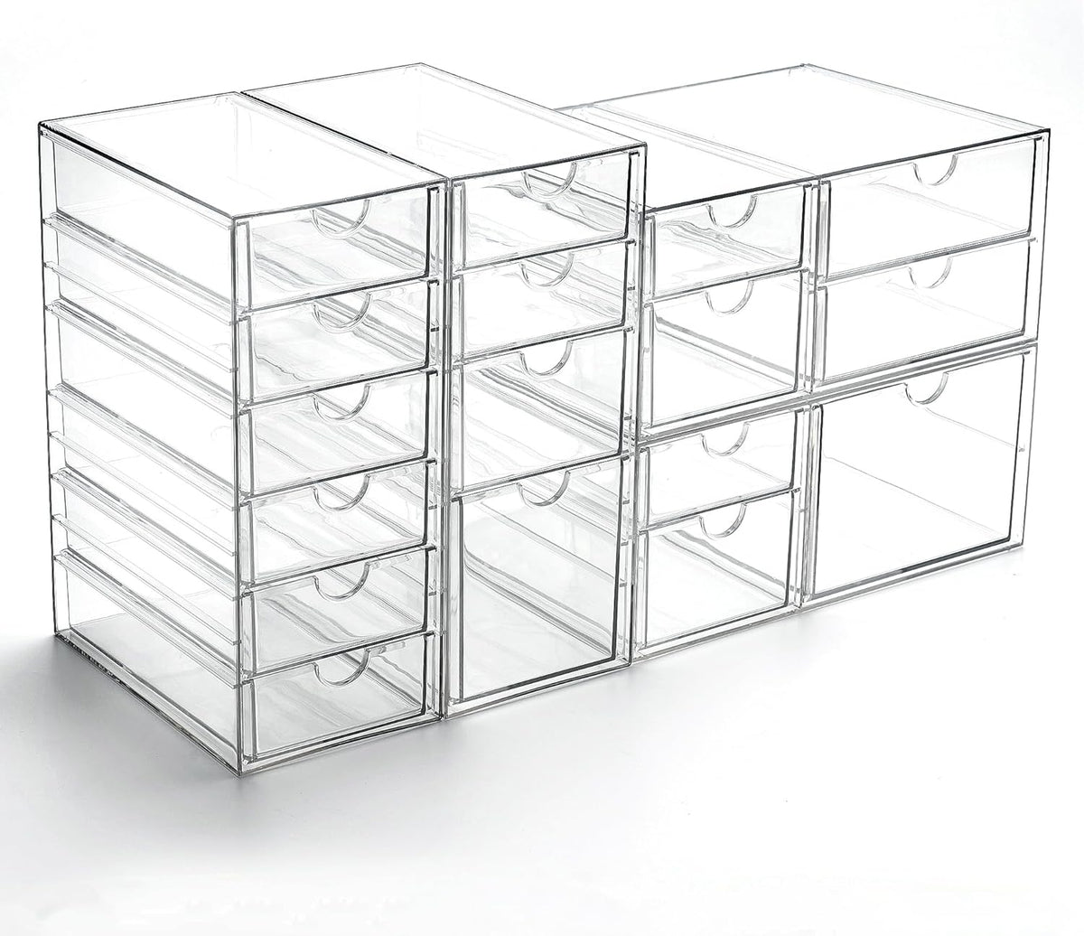 Acrylic Drawer Makeup Organizer with 4 Drawers