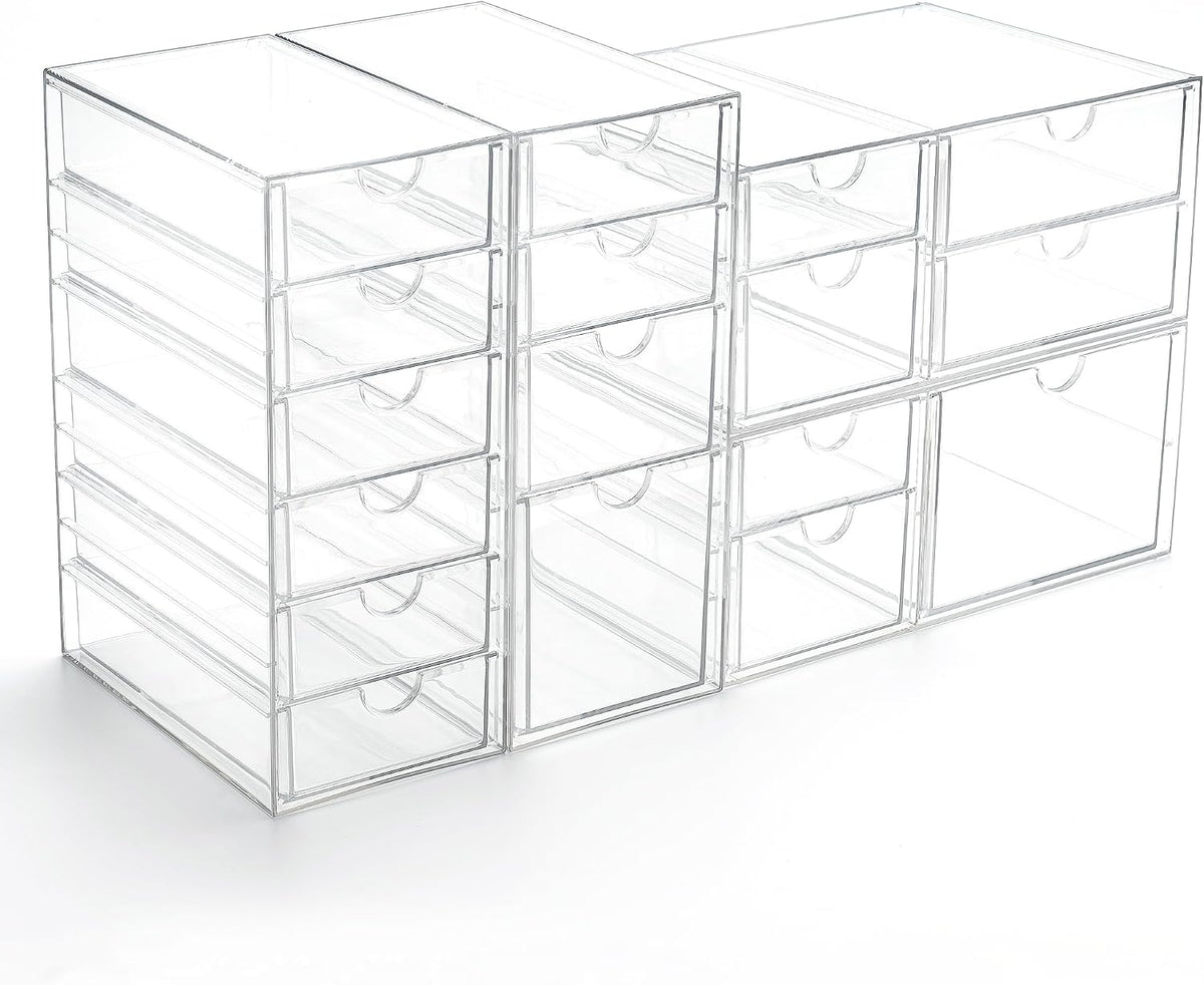 Acrylic Drawer Makeup Organizer with 4 Drawers