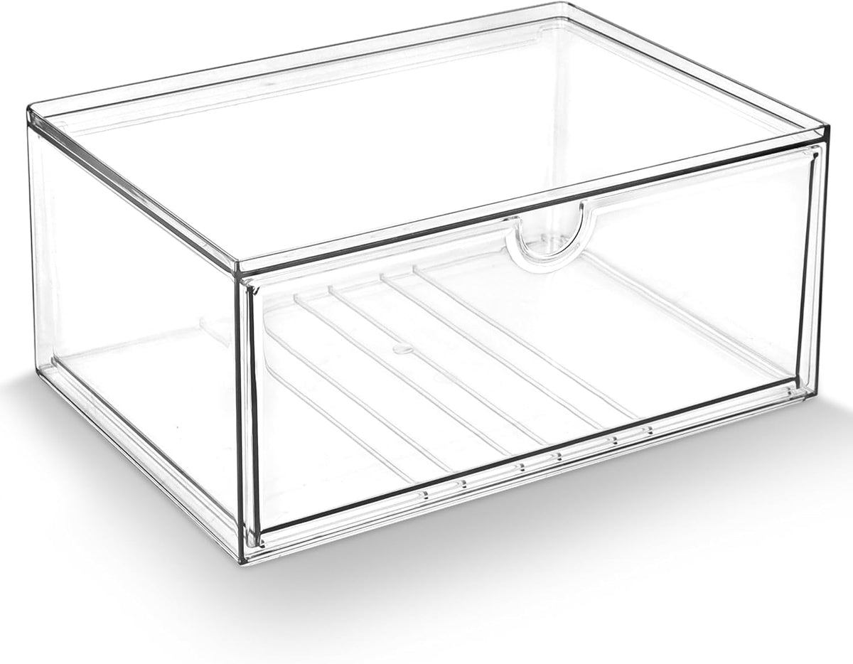 Acrylic Drawer Makeup Organizer with 4 Drawers