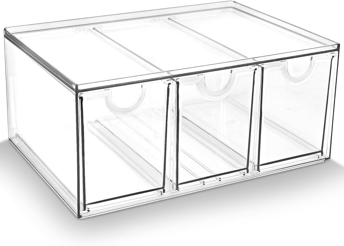Acrylic Drawer Makeup Organizer with 4 Drawers