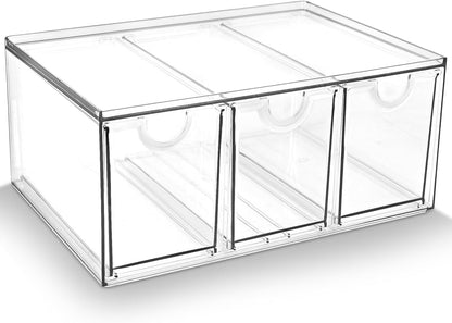 Acrylic Drawer Makeup Organizer with 4 Drawers