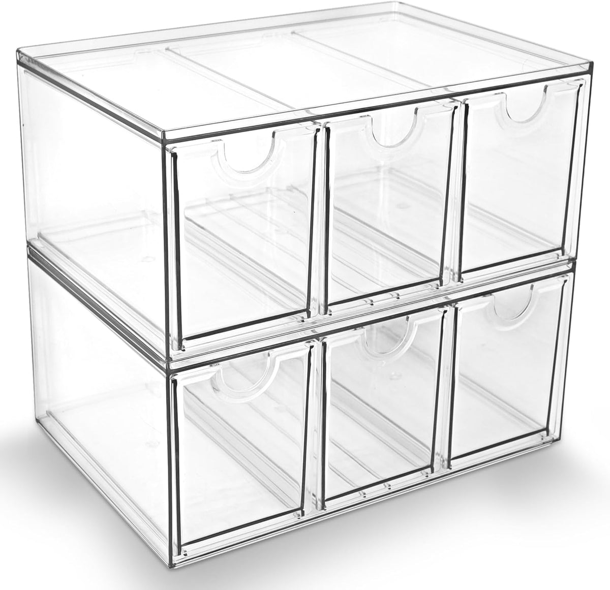 Acrylic Drawer Makeup Organizer with 4 Drawers