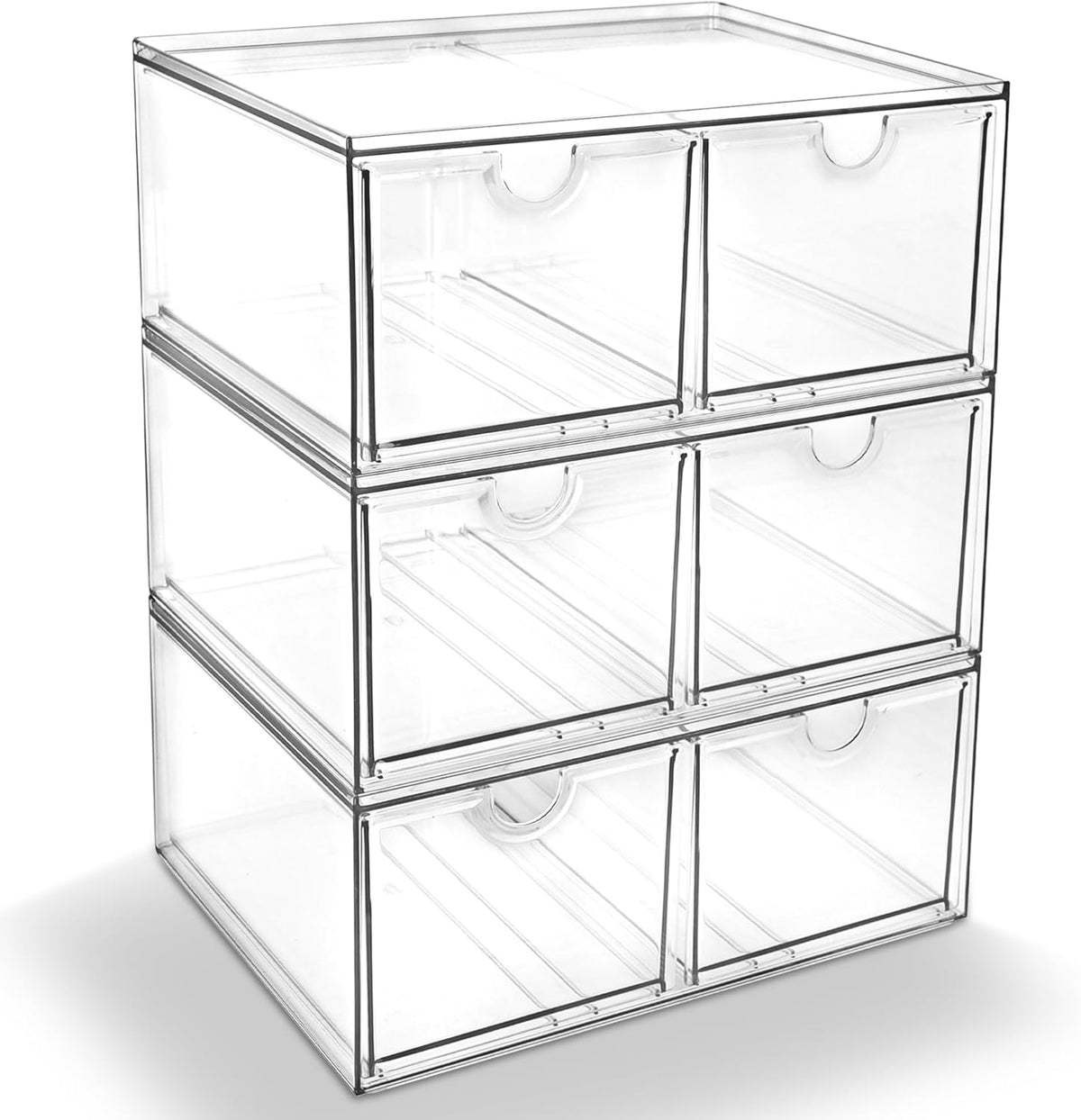 Acrylic Drawer Makeup Organizer with 4 Drawers