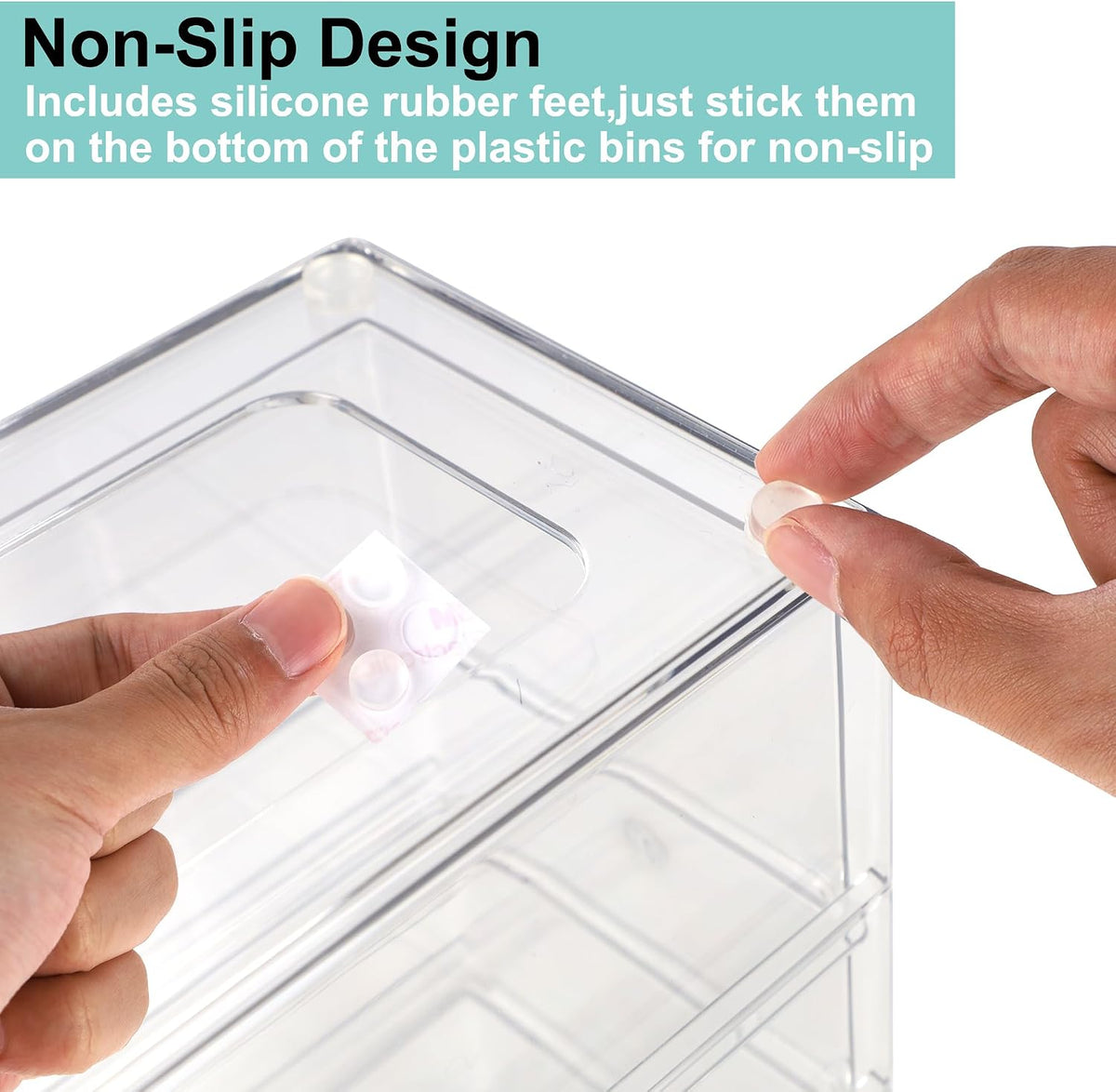 Acrylic Drawer Makeup Organizer with 4 Drawers