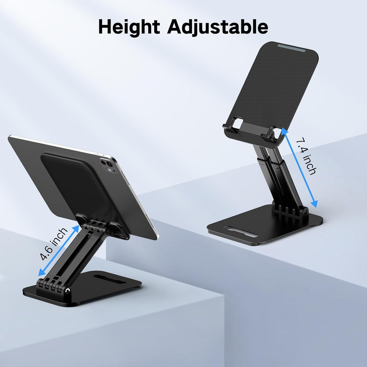 Tablet Stand for iPad Holder, Adjustable Tablet Holder for Desk