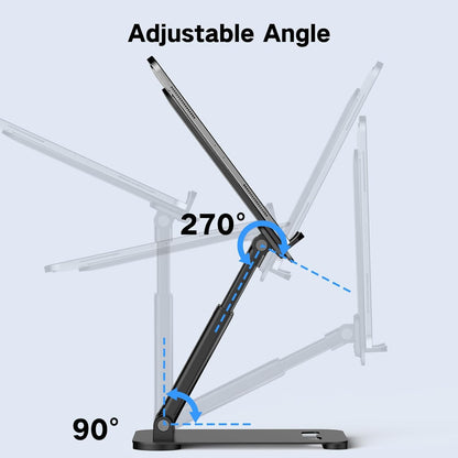 Tablet Stand for iPad Holder, Adjustable Tablet Holder for Desk