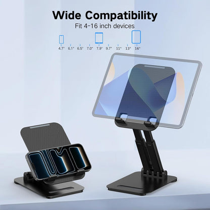 Tablet Stand for iPad Holder, Adjustable Tablet Holder for Desk