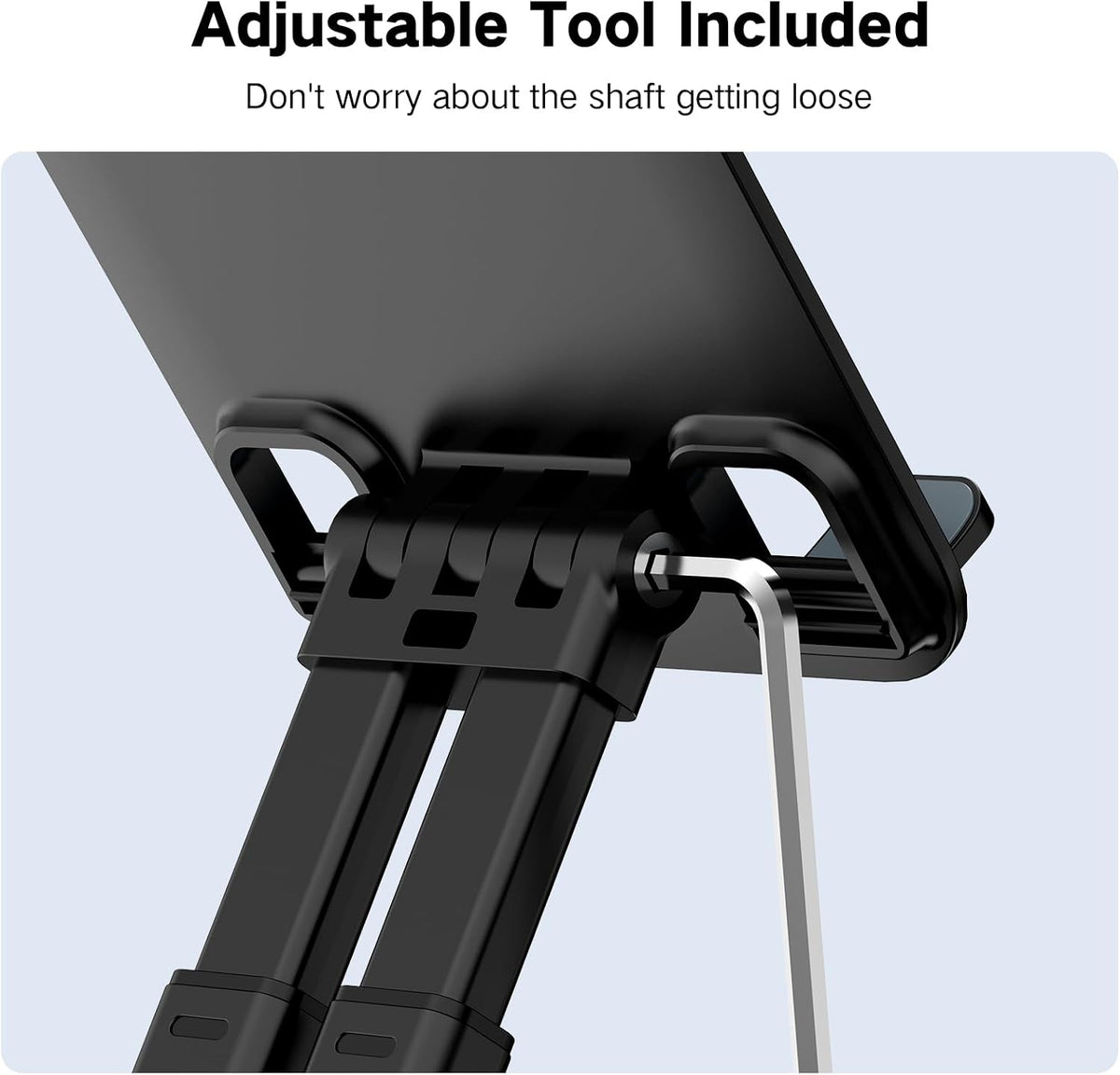 Tablet Stand for iPad Holder, Adjustable Tablet Holder for Desk