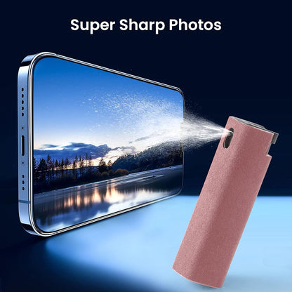 Touchscreen Screen Cleaner Spray, for Phones iPad Car (Grey)