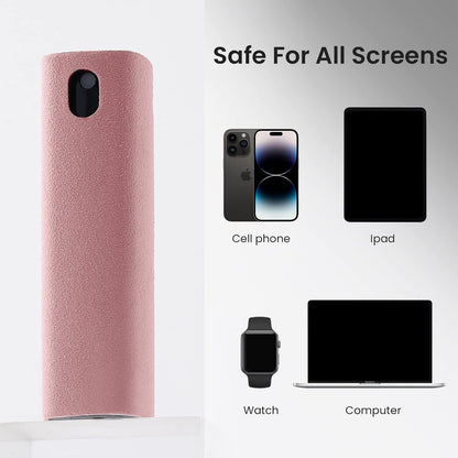 Touchscreen Screen Cleaner Spray, for Phones iPad Car (Grey)