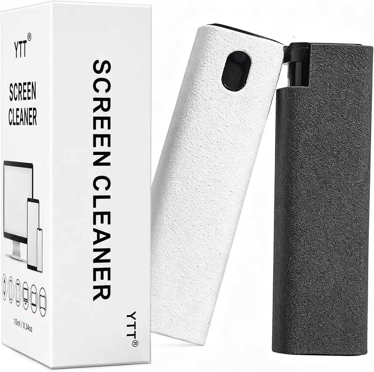 Touchscreen Screen Cleaner Spray, for Phones iPad Car (Grey)