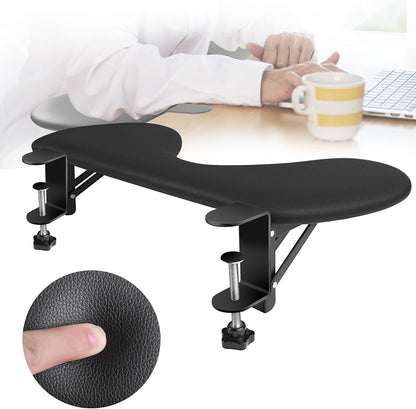 arm Rest for Desk Adjustable Arm Rest Support for arm Support for Computer Desk Ergonomic Desk Extender Rotating Mouse Pad Holder for Table Office Chair Desk
