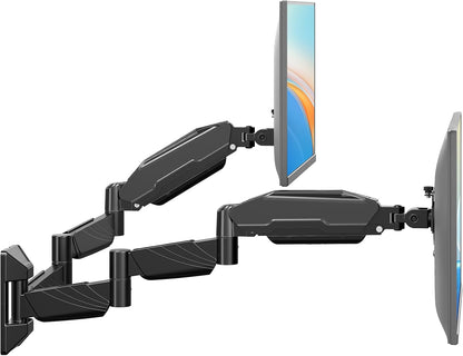Triple Monitor Desk Mount for Computer Screens up to 32"