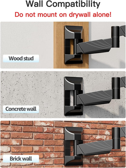 Triple Monitor Desk Mount for Computer Screens up to 32"