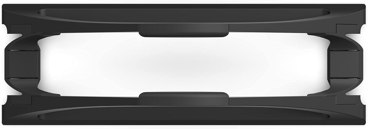 Vertical Laptop Stand for Desks Adjustable Matte Black MacBook