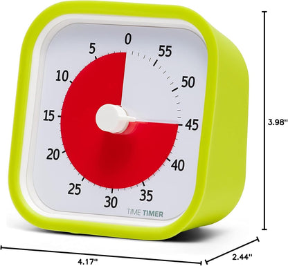 60 Minute MOD Education Edition ⁠— Visual Timer with Desktop Software for Kids Classroom Learning, Teachers Desk Clock, Study Tool and Office Meetings with Silent Operation (Charcoal)