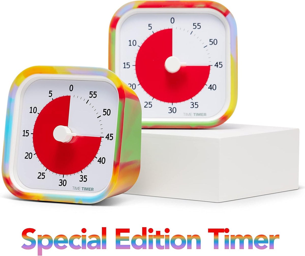 60 Minute MOD Education Edition ⁠— Visual Timer with Desktop Software for Kids Classroom Learning, Teachers Desk Clock, Study Tool and Office Meetings with Silent Operation (Charcoal)
