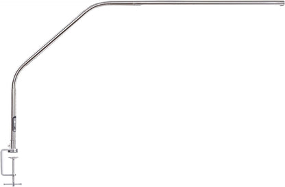 daylight Company, LLC U35108 Slimline 3 Table Lamp-LED-80 CRI-Eye Care-4 Brightness Levels, 3,000 LUX at 30 cm, 1,065 LUMENS-4 Step DIMMER Mode, Brushed Steel, 25.6 x 30 x 0.8