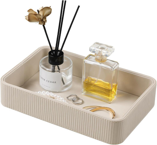 Valet Tray Organizer Bedside Nightstand Organizer Desk CatchallTray